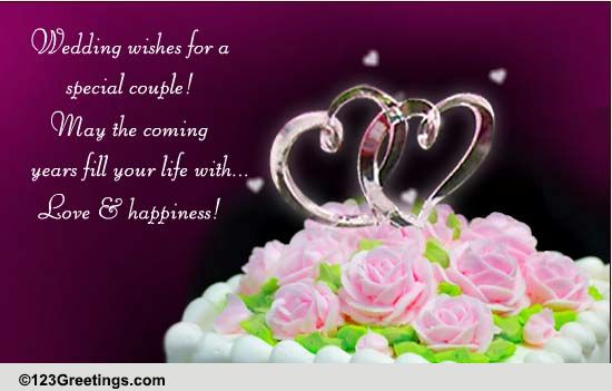 wedding wishes greetings